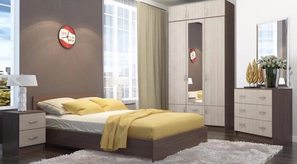 Спальный Гарнитур Рига №4/Разные Цвета