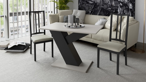 Стол Обеденный «Рейн» Тип 1 Разные Цвета/Ш-700 x Д-1100 x В-750 мм