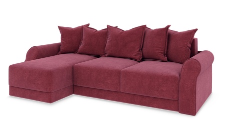 Диван Угловой Люксор Т1 Разные Цвета/Д-2620 х Ш-1650 х В-830 мм