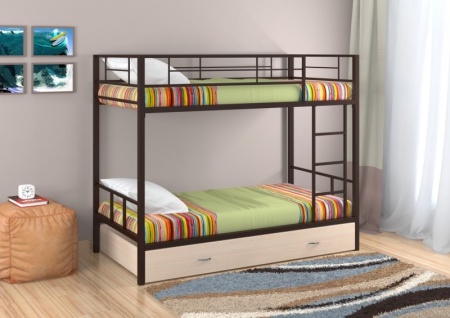 Двухъярусная кровать "Севилья 2" с ящиком