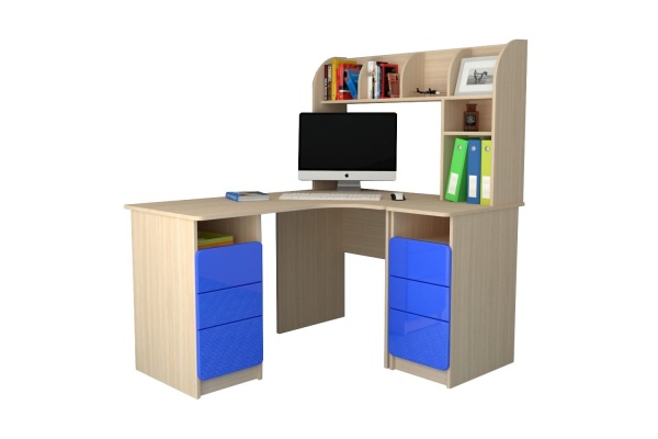 Компьютерный стол "Мебелеф-48" (надстройка справа)