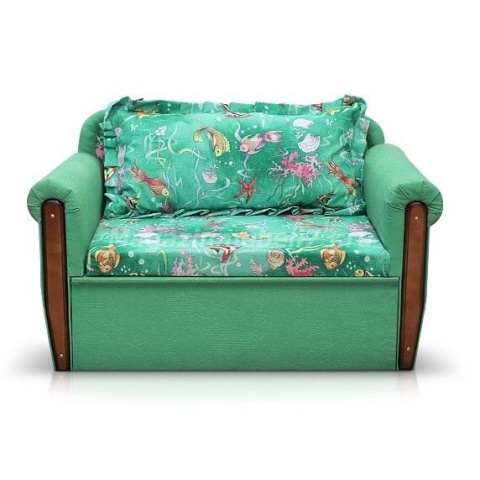 Детский Диван-Софа Боковая/Раскладной с Ящиком для Белья/Разные Цвета (Ш-700 х Д-1300 мм)