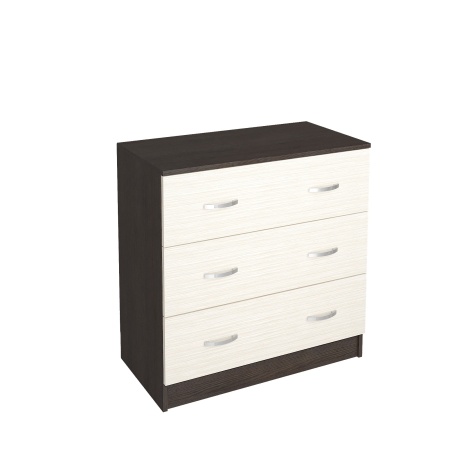 Спальный Гарнитур Баcя с Прикроватным Блоком ЛДСП (Венге/Ясень Шимо Светлый)