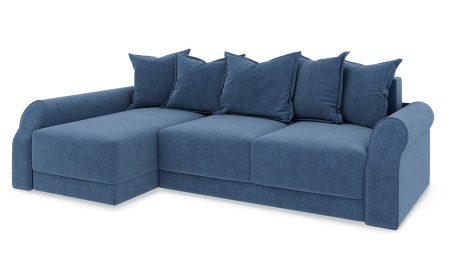 Диван Угловой Люксор Т2 Разные Цвета/Д-2620 х Ш-1650 х В-830 мм