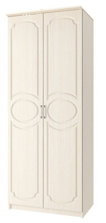 Шкаф 2-х Створчатый Каролина-7 МДФ (1,0х2,12х0,55)/Разные Цвета 