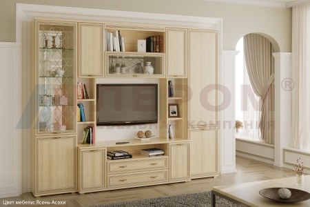 Гостиная-Стенка Карина-02 (В-2224 х Ш-2700 х Г-448 мм)