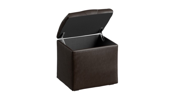 Пуф №4 с Ящиком для Хранения Разные Цвета/Ш-365 × Г-440 × В-465 мм