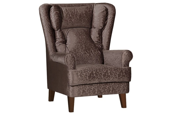 Кресло отдыха Комфорт-2 (ножки орех)