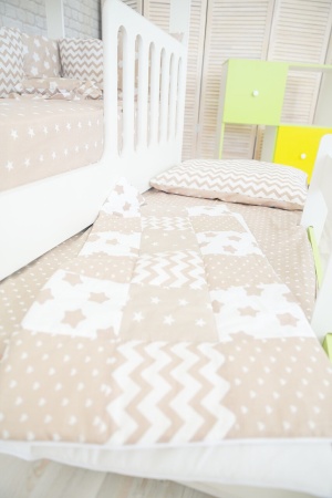 Кровать Сказка (Домик со Вторым Выдвижным Местом)/Спальное Место 800 х 1600 мм