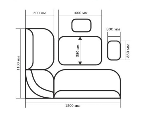 Кухонный уголок Орхидея Автор (столешница термопластик)