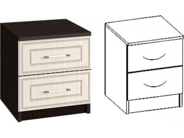 Тумба Прикроватная Зара МДФ ЗТ-01(0,4х0,52х0,4)/Разные Цвета 