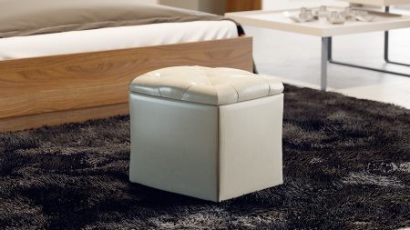 Пуф №4 с Ящиком для Хранения Разные Цвета/Ш-365 × Г-440 × В-465 мм