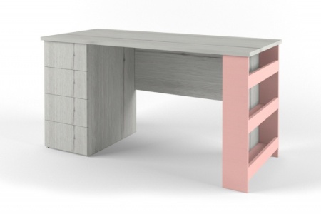 Стол "НьюТон" с тумбой (левый)