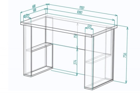 Письменный стол Мебелеф-23