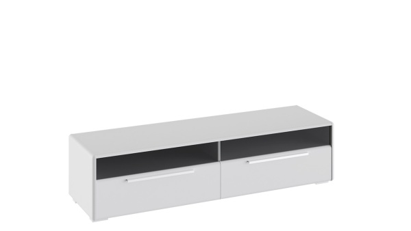 Тумба для ТВ «Наоми» Белый Глянец/Ш-1544 × В-382 × Г-440 мм