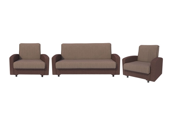 Комплект мягкой мебели Лайт пб + 2 кресла