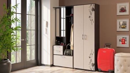 Прихожая «Витра №1» Разные Цвета/Ш-2030×Г-360×В-2041 мм