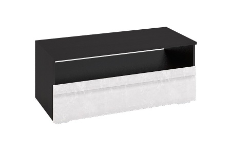 Гостиная Бостон-1/1 Венге/Бетон Белый (Ш-2800 мм x В-2000 мм x Г-450 мм)