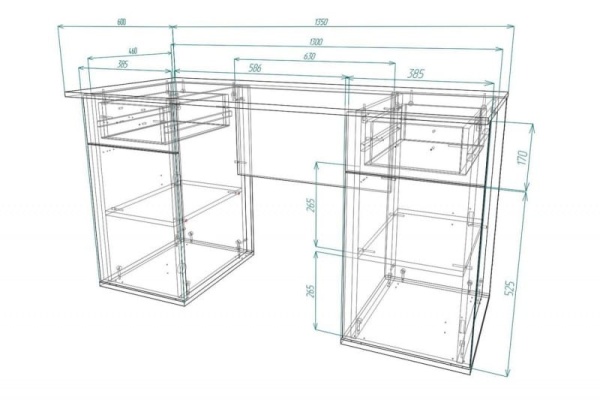Письменный стол Мебелеф-10
