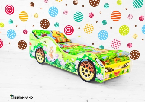 Детская кровать-тачка СКАЗКА