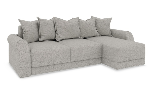 Диван Угловой Люксор Т1 Разные Цвета/Д-2620 х Ш-1650 х В-830 мм