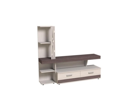 Гостиная МЦН Майя 1 Бодега Cветлый + Ясень Анкор Темный