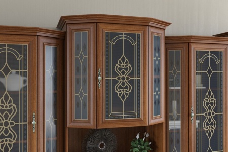 Стенка Тоскана (Гостиная)/Орех Экко