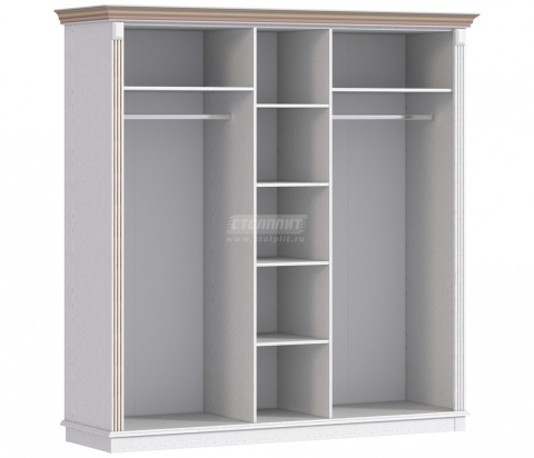 Версаль СБ-3053 Шкаф 5 дверный с зеркалом