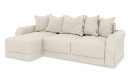 Диван Угловой Люксор Т1 Разные Цвета/Д-2620 х Ш-1650 х В-830 мм