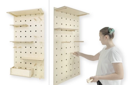 Панель настенная "Необычная мебель 1" перфорированная (1200х600)