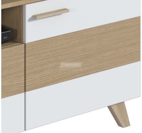 FINN Набор (СБ-2909/1+СБ-2910/1+СБ2912/1) Дуб Светлый/Белый/Ш-2548 X В-1956 X Г-440 мм