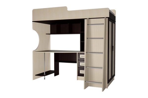 Двухъярусная кровать "Мебелайн-3"