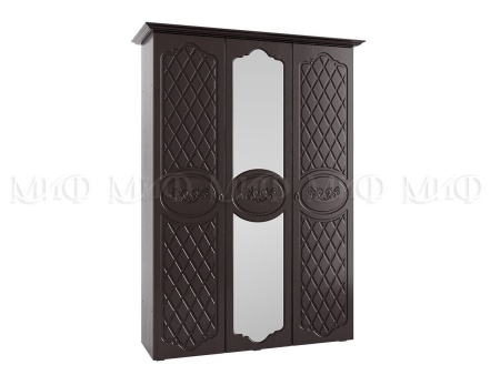 Шкаф 3-х Створчатый Элит МДФ (Ш-1500 х В-2236 х Г-524 мм)/Разные Цвета