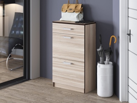 Обувница Ясень Шимо Светлый ЛДСП (Ш-600| В-1003 |Г-320 мм)