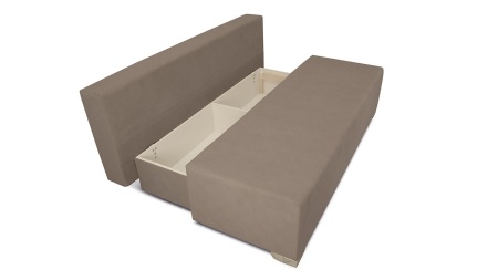 Диван «Дерби» (Maserati 10 (велюр) Светло-коричневый, подушка Urban (велюр) Town)/Д-1940х Ш-860х В-760мм