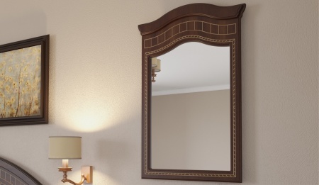 Спальный Гарнитур Диана Орех Экко/Патина Золото