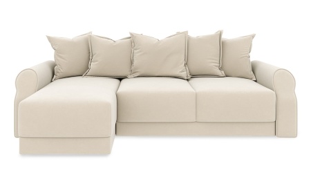 Диван Угловой Люксор Т1 Разные Цвета/Д-2620 х Ш-1650 х В-830 мм