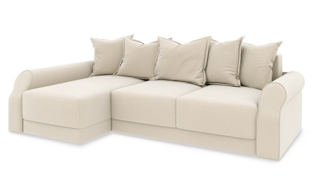 Диван Угловой Люксор Т2 Разные Цвета/Д-2620 х Ш-1650 х В-830 мм