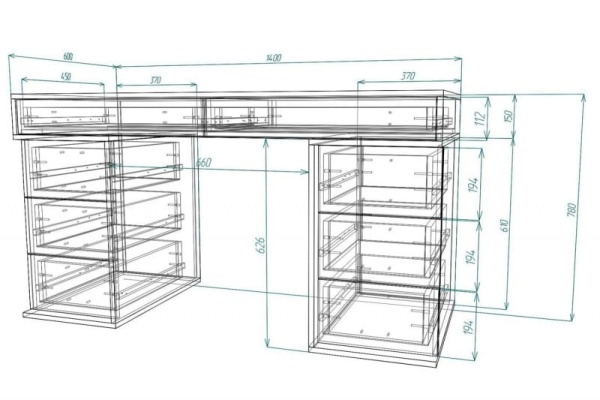 Письменный стол Мебелеф-21